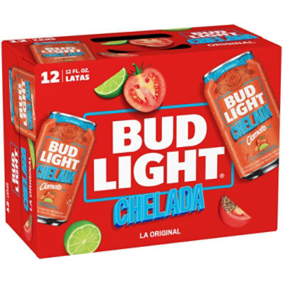 Bud Light & Clamato Beer Chelada In Cans - 12-8 Fl. Oz. - Image 2