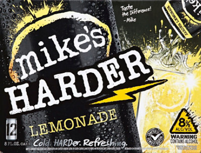 Mikes Harder Beverage Cool Harder Refreshing Lemonade Can - 12-8 Fl. Oz. - Image 3
