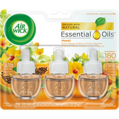 Air Wick Plug In Hawaii Air Freshener - 3 Count - Image 1