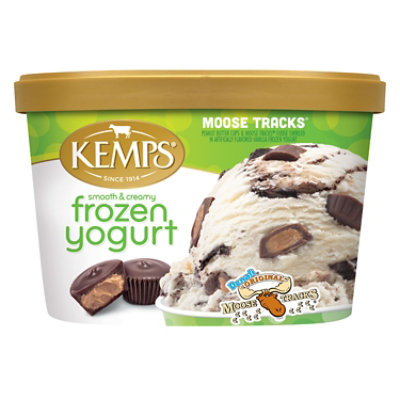 Kemps Moose Tracks Frozen Yogurt - 48 Oz - Image 1