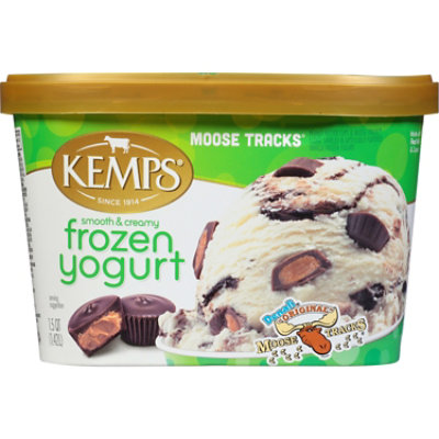 Kemps Moose Tracks Frozen Yogurt - 48 Oz - Image 3