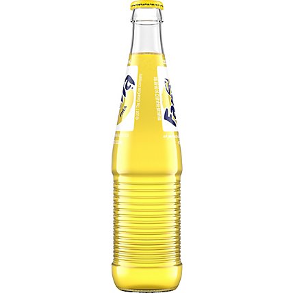 Fanta Soda Pop Mexico Pineapple Fruit Flavored Glass Bottle - 355 Ml - Image 2