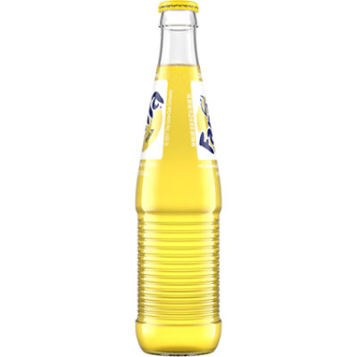 Fanta Soda Pop Mexico Pineapple Fruit Flavored Glass Bottle - 355 Ml - Image 2