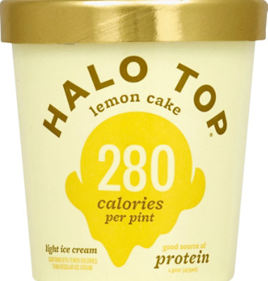 Halo Top Ice Cream Light Lemon Cake - 1 Pint - Image 2