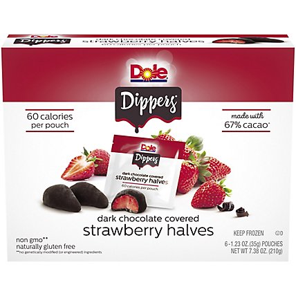 Dole Strawberry Dippers - 6-1.23 Oz - Image 3