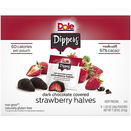 Dole Strawberry Dippers - 6-1.23 Oz - Image 2