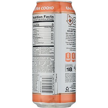 NOS Zero Energy Drink High Performance Charged Citrus - 16 Fl. Oz. - Image 3