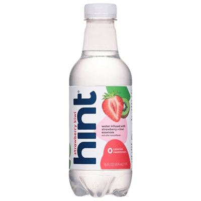 hint Water Infused With Strawberry Kiwi - 16 Fl. Oz.