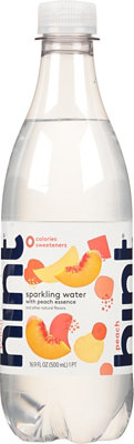 hint Sparkling Water Peach - 16.9 Fl. Oz. - Image 4