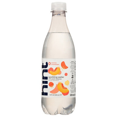 hint Sparkling Water Peach - 16.9 Fl. Oz. - Image 8