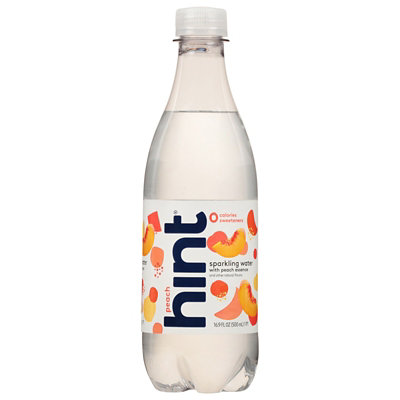 hint Sparkling Water Peach - 16.9 Fl. Oz. - Image 2
