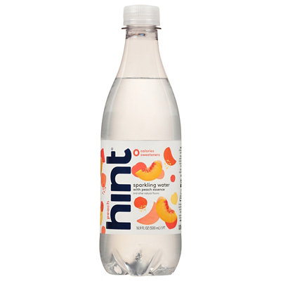 hint Sparkling Water Peach - 16.9 Fl. Oz. - Image 3