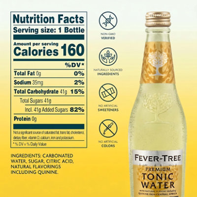 Fever-Tree Tonic Water Premium Indian - 16.9 Fl. Oz. - Image 2
