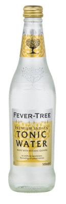 Fever Tree Premium Indian Tonic Water 16.9 fl oz - Pack of 4 Bottles