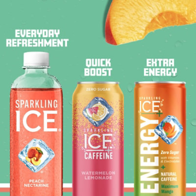 Sparkling Ice Peach Nectarine Sparkling Water 17 fl. oz. Bottle - Image 6