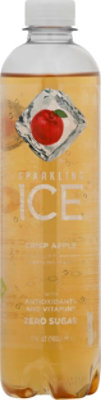 Sparkling Ice Crisp Apple Sparkling Water 17 fl. oz. Bottle - Image 2