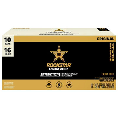 Rockstar Energy Drink - 10-16 Fl. Oz.
