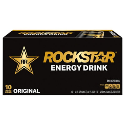 Rockstar Energy Drink - 10-16 Fl. Oz. - Image 3