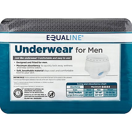 Signature Care Incontinence Protective Underwear For Men Small/Medium - 20 Count - Image 4