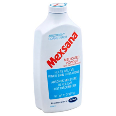 Mexsana Medicated Powder Topical Strach Skin Protectant - 11