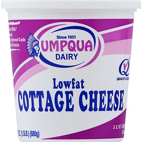 Umpqua Dairy Lowfat Cottage Cheese - 24 Oz