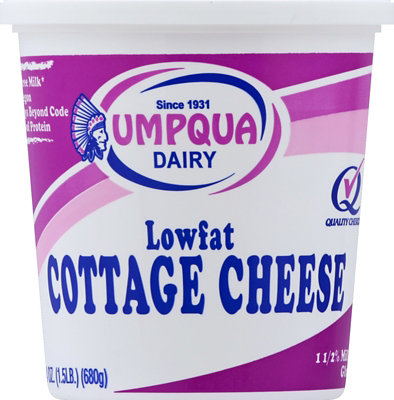 Umpqua Dairy Lowfat Cottage Cheese 24 Oz Safeway