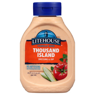 Litehouse Dressing & Dip Thousand Island Family Size - 20 Fl. Oz.