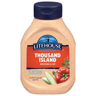 Litehouse Dressing & Dip Thousand Island Family Size - 20 Fl. Oz.