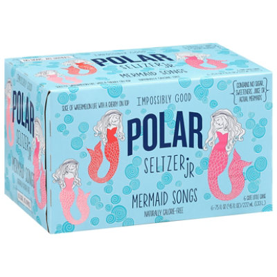 Polar Mermaid Songs Seltzer Sleek Cans - 6-7.5 FZ - Image 1