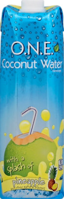 O.N.E. Coconut Water with a splash of pineapple - 33.8 Fl. Oz. - Image 2