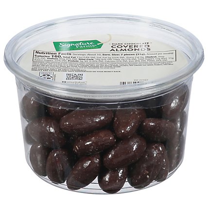 Dark Chocolate Almonds - 11 Oz - Image 1
