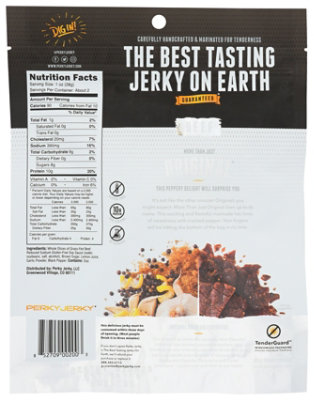Perky Jerky Beef Jerky More than Just Original - 2.2 Oz - Image 2