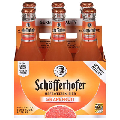 Schofferhofer Grapefruit Hefeweizen In Bottles - 6-11.2 Fl. Oz. - Image 3