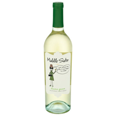 Middle Sister Drama Queen Pinot Grigio Wine - 750 Ml - Image 1