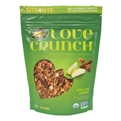 Nature's Path Love Crunch Organic Apple Chia Crumble Granola - 11.5 Oz - Image 3
