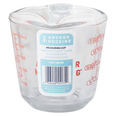 Anchor Open Handle Measuring Cup 8 Oz - Each - Image 3