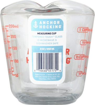 Anchor Open Handle Measuring Cup 8 Oz - Each - Image 2