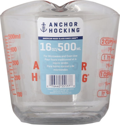 Anchor Measuring Cup Open-Handle 16 Oz - Each - Image 2