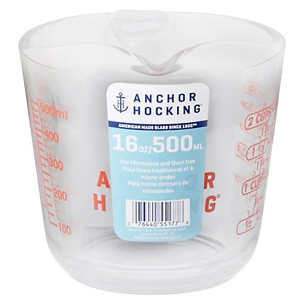 Anchor Measuring Cup Open-Handle 16 Oz - Each - Image 1