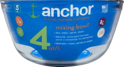 Anchor Bowl Mixing 4qt - Each - Image 2