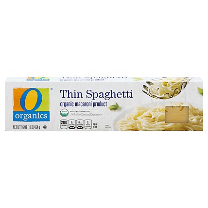 O Organics Organic Macaroni Product Spaghetti Thin - 16 Oz - Image 3