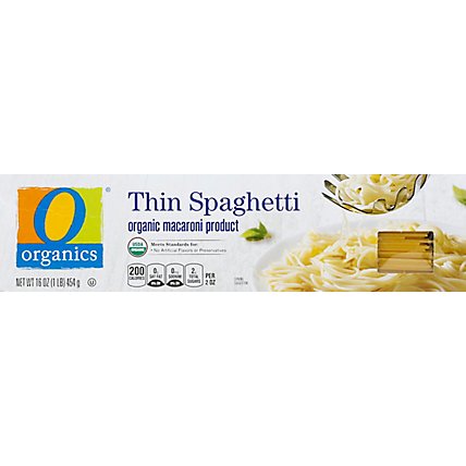 O Organics Organic Macaroni Product Spaghetti Thin - 16 Oz - Image 2
