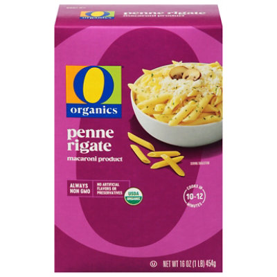 O Organics Pasta Penne Rigate - 16 Oz