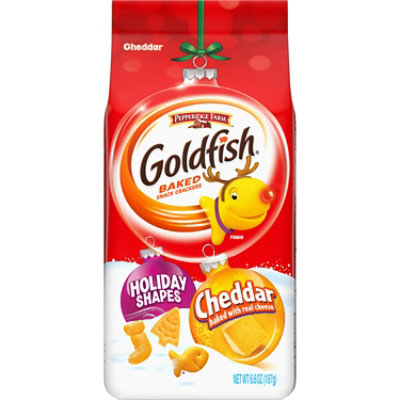 Pepperidge Farm Goldfish Holiday Shapes Cheddar Crackers - 6.6 Oz - Image 2