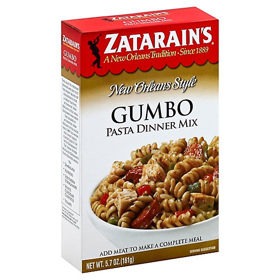 Zatarain's New Orleans Style Gumbo Pasta Dinner Mix - 5.7 Oz