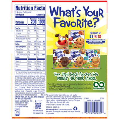 Entenmanns Little Bites Muffins Pumpkin Limited Edition 5 Pouches - 20 Count - Image 5