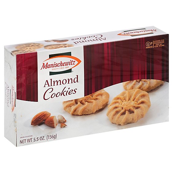 Manischewitz Passover Almond Cookie - 5.5 Oz