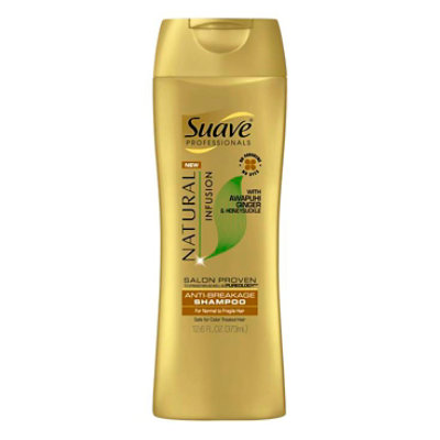 Suave Professionals Shampoo Natural Infusion Anti-Breakage - 12.6 Fl. Oz.