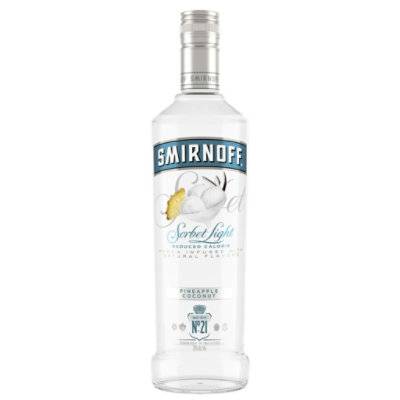 Smirnoff Vodka Pineapple Coconut Sorbet - 750 Ml - Image 1