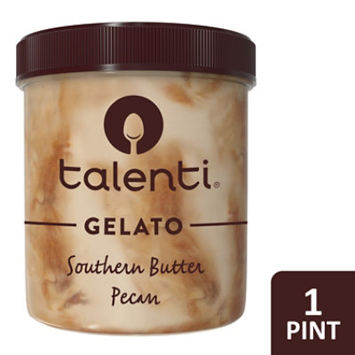 Talenti Southern Butter Pecan Gelato - 1 Pint - Image 1